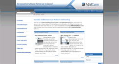 Desktop Screenshot of mailcom.eu