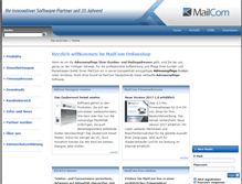 Tablet Screenshot of mailcom.eu