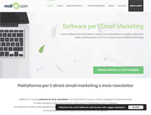 Tablet Screenshot of mailcom.it
